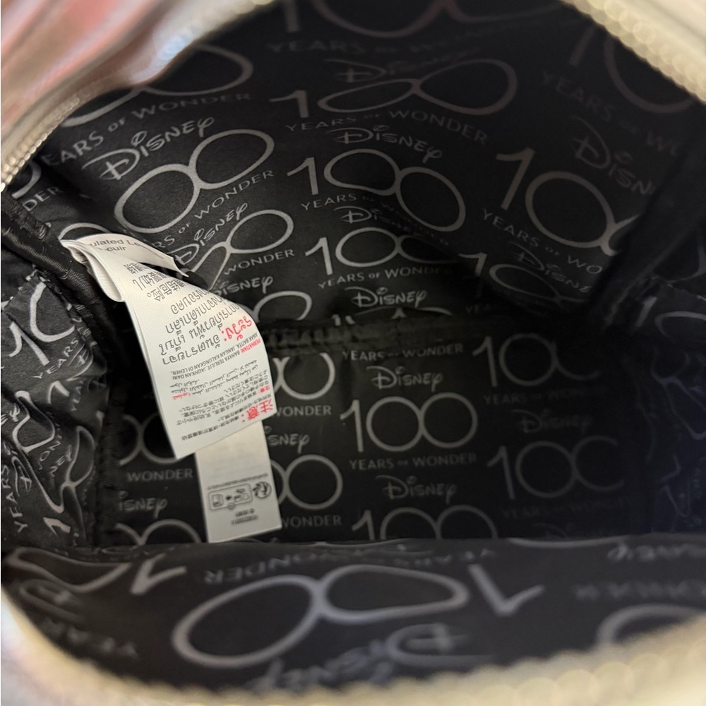Loungefly Disney Parks Metallic Silver Backpack - Picture 4 of 4